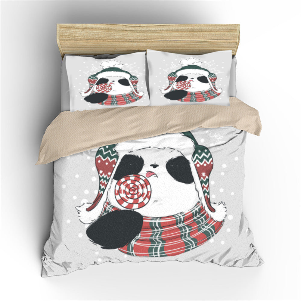 Digital-Print Bedding Set (3-Piece)