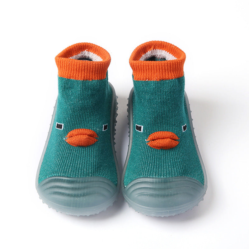 Baby Soft-Sole Animal Floor Shoes