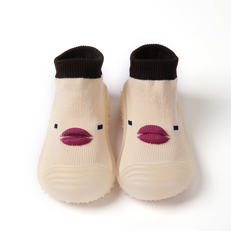 Baby Soft-Sole Animal Floor Shoes
