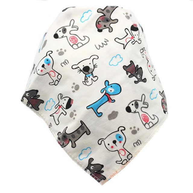 Soft Cotton Handkerchief Bib