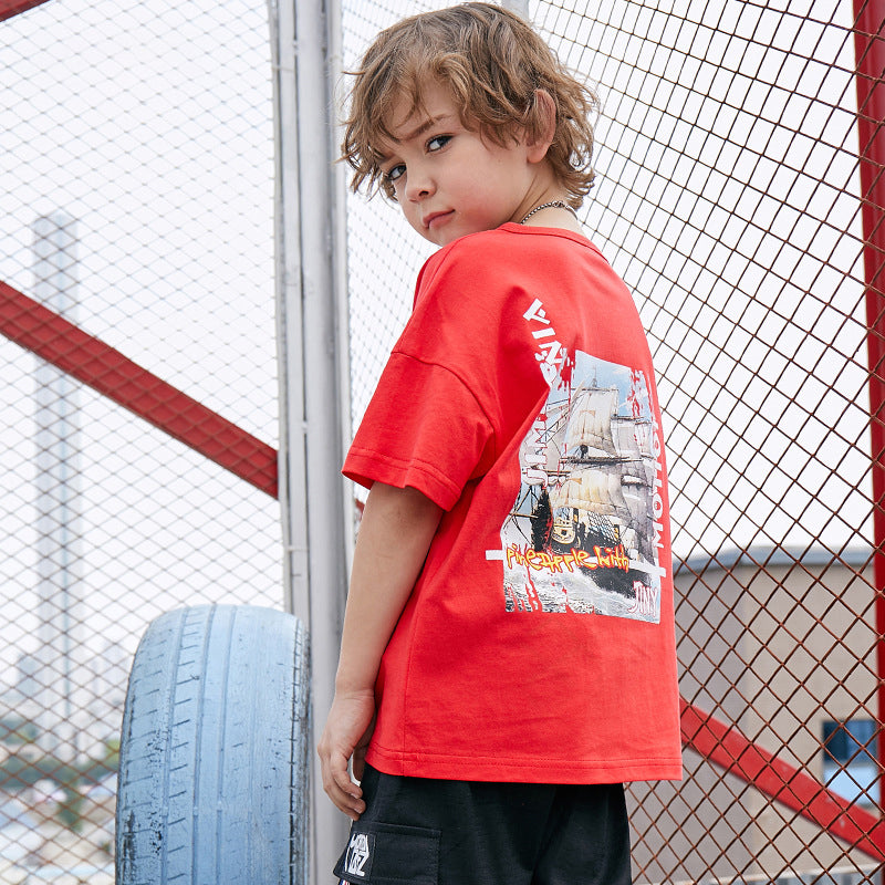 Kids' Printed Sport Tee