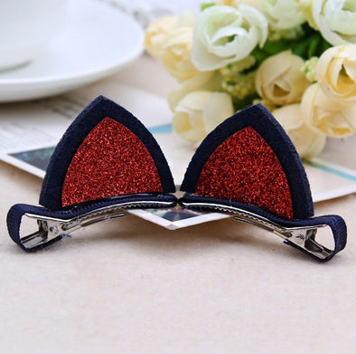 Girls' Cat-Ear Hair Clips