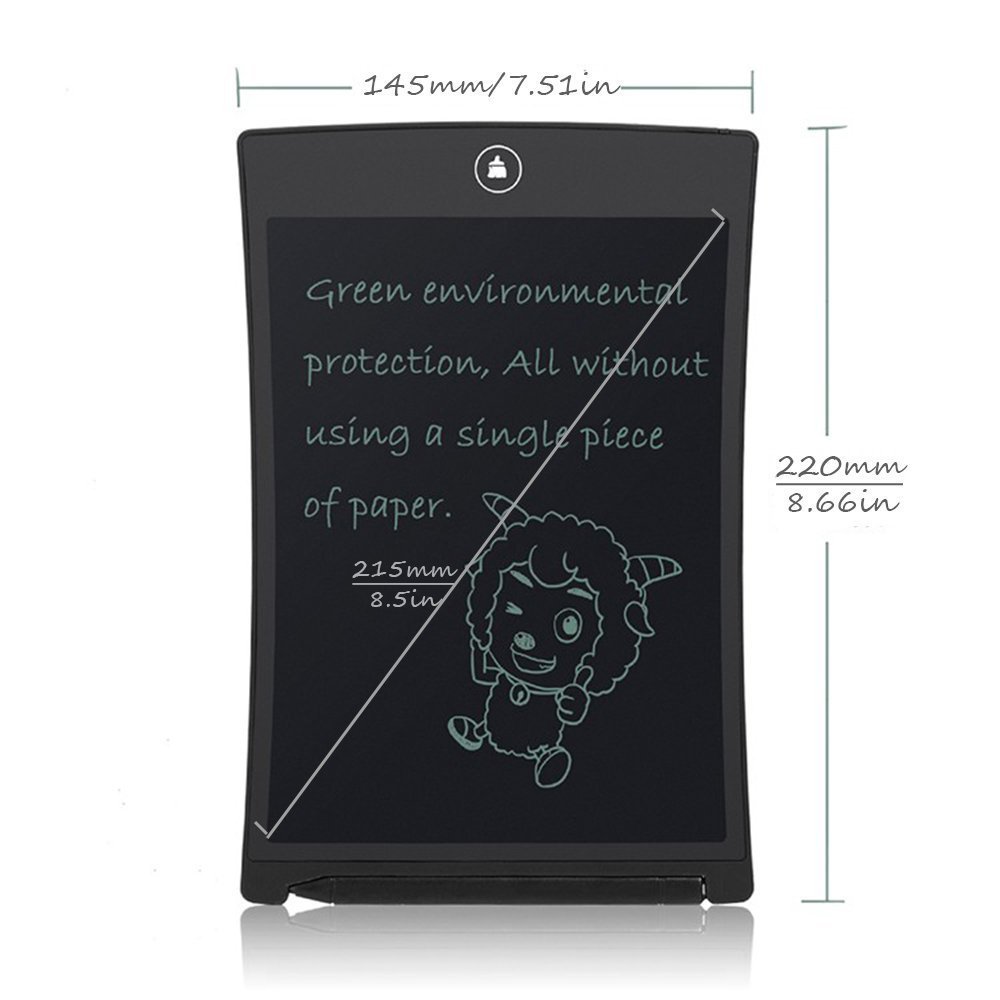 8.5-Inch Mini LCD Message Tablet