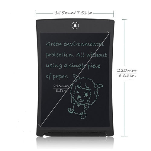 8.5-Inch Mini LCD Message Tablet