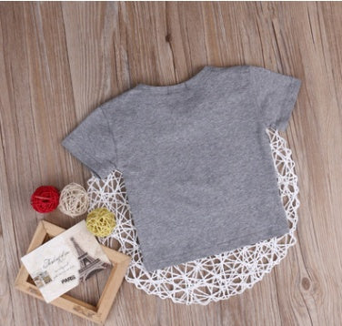 Baby Short-Sleeve Cotton Shirt
