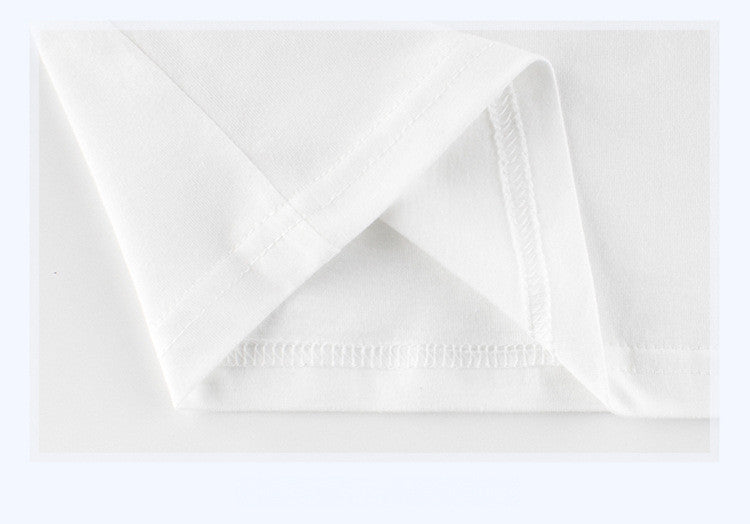 Kids' Solid-Color Cotton Tee