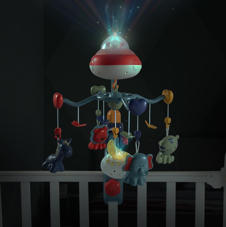 Musical Crib Mobile with Projection