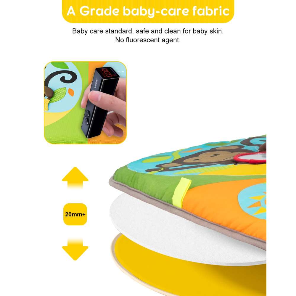 Zoo-Theme Baby Play Gym
