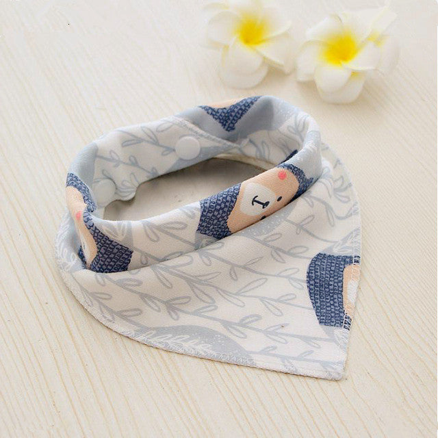 Soft Cotton Handkerchief Bib