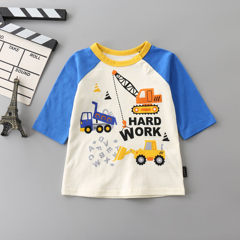 Kids' Printed Cotton Tee