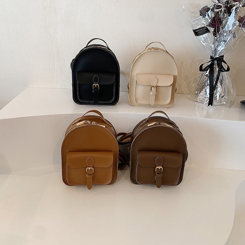 Girls' Small PU Backpack