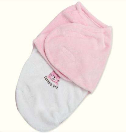 Soft Embroidered Baby Swaddle