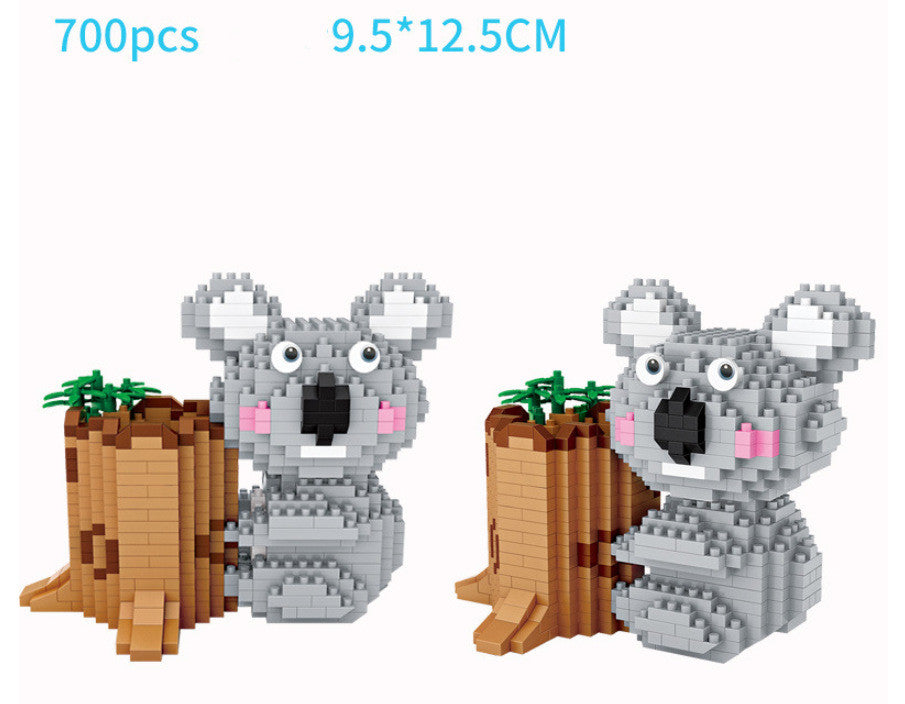 Diamond-Particle Building Block Set