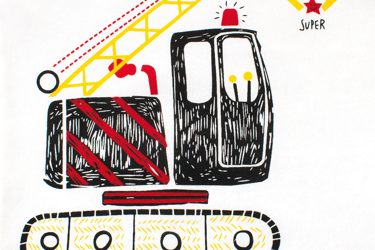 Kids' Cartoon Car Tee