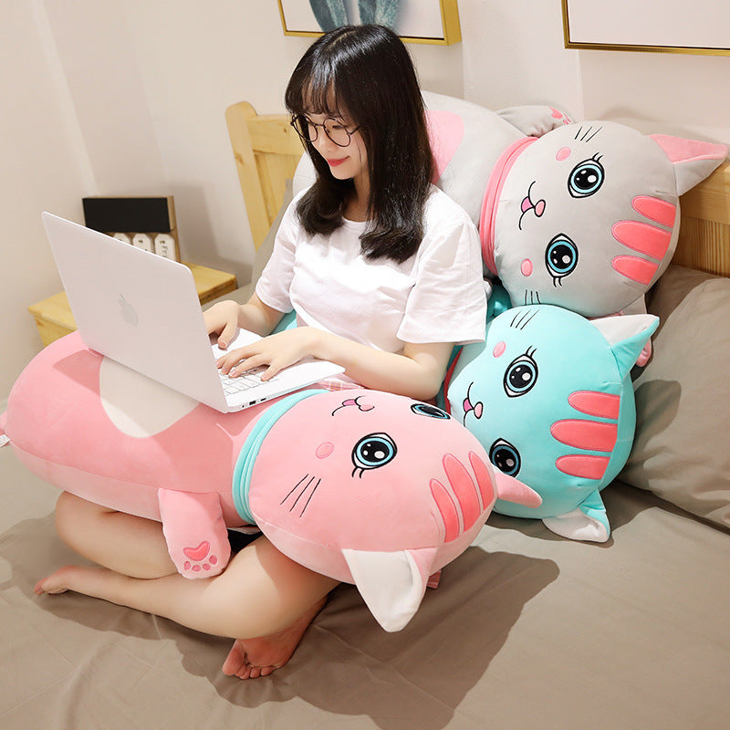 Cat Pillow Plush Doll