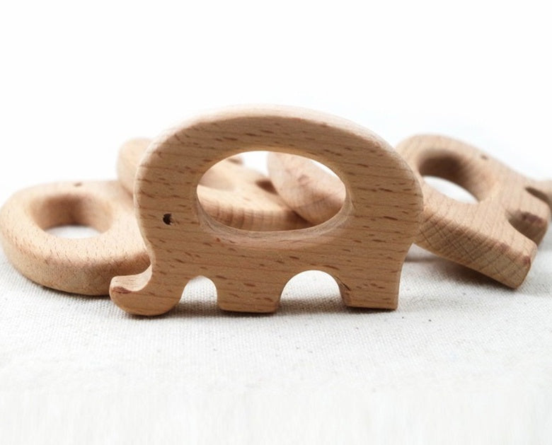 Beech Wood Teether Set (5-Piece)