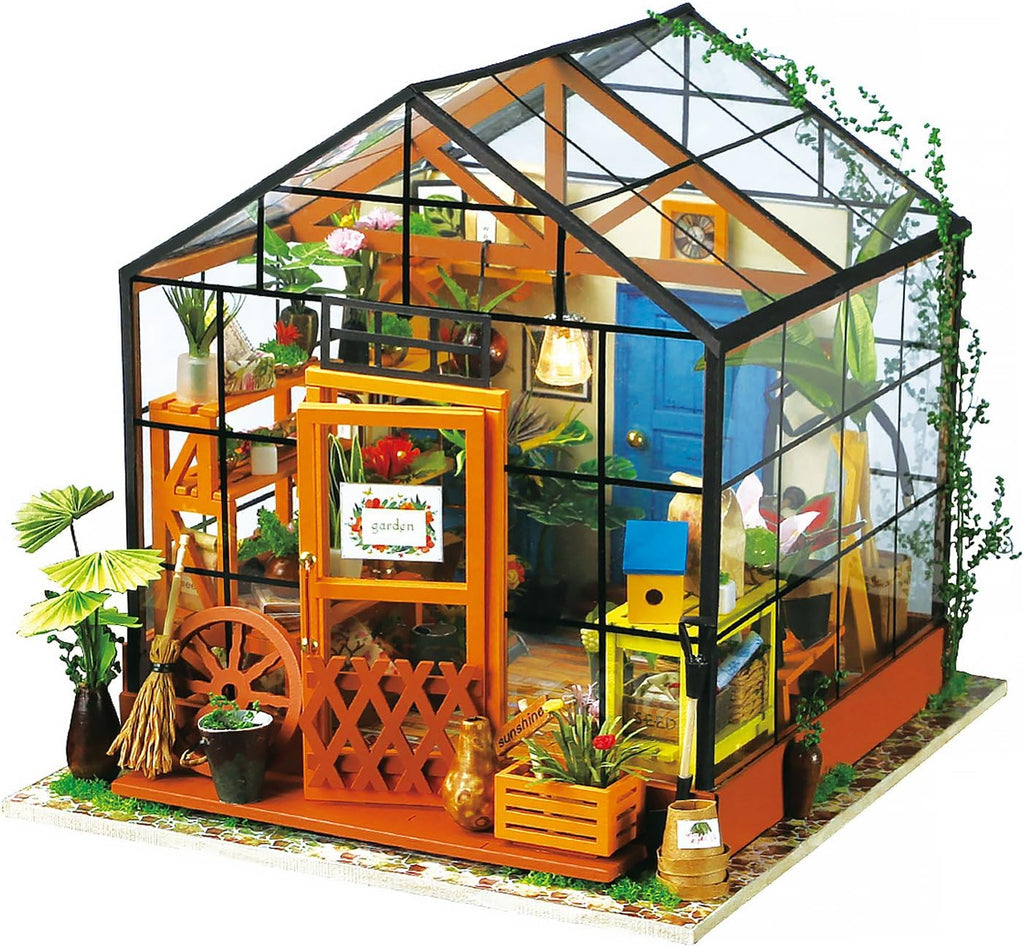 ROBOTIME Wooden Miniature Dollhouse Kit