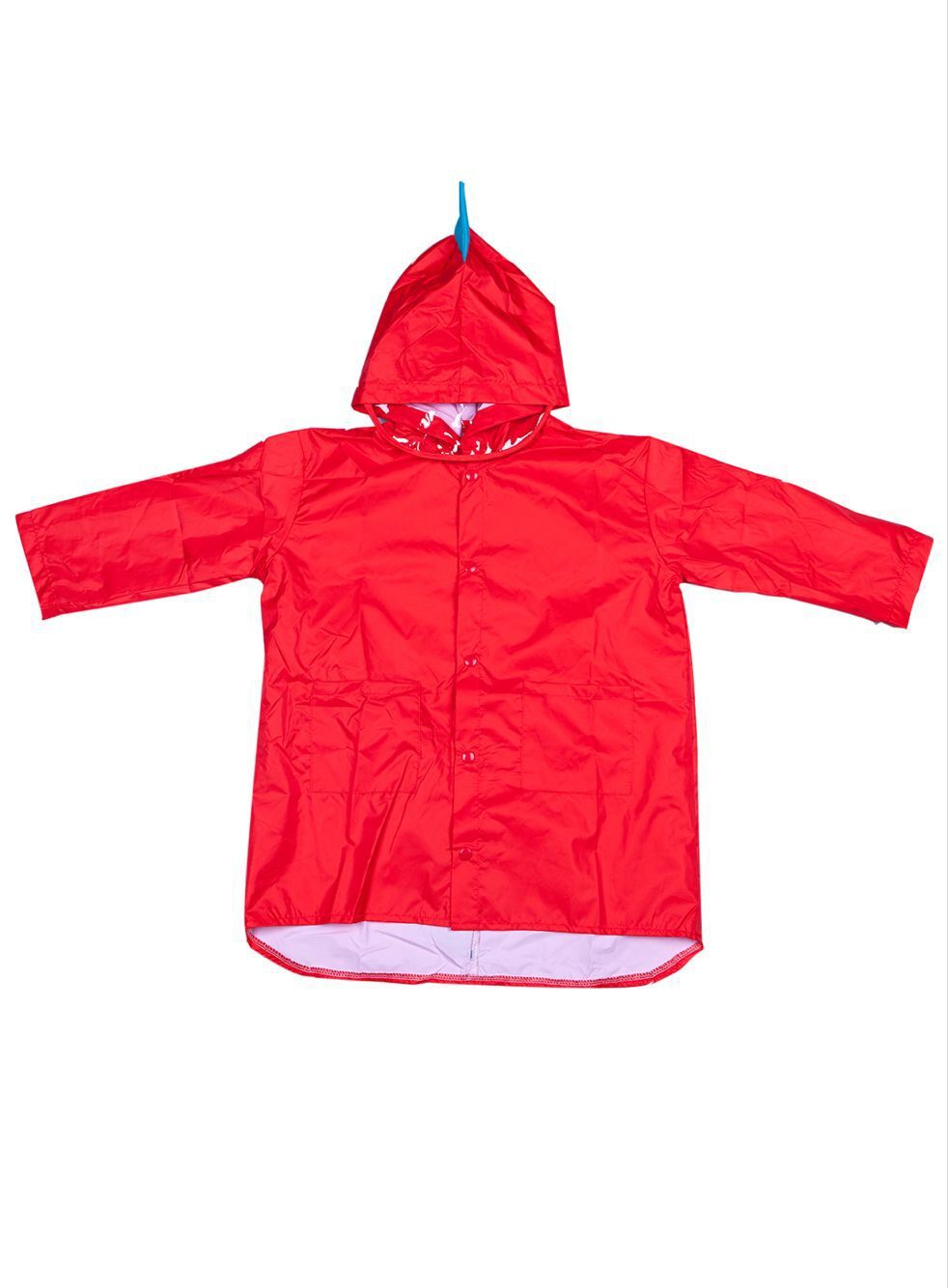Kids' Dinosaur Hooded Raincoat