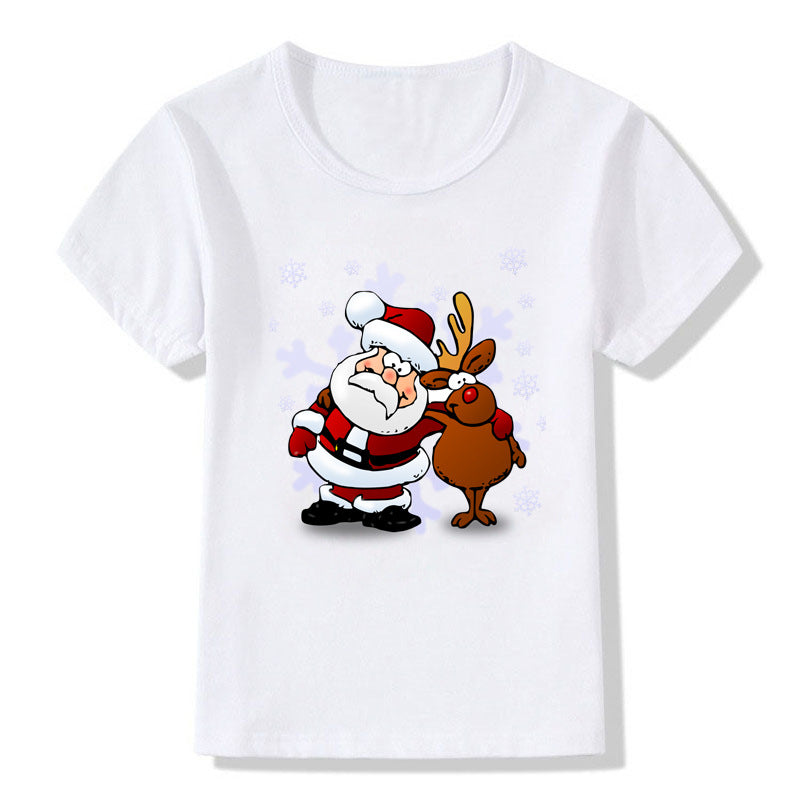 Kids' Christmas Cartoon Tee