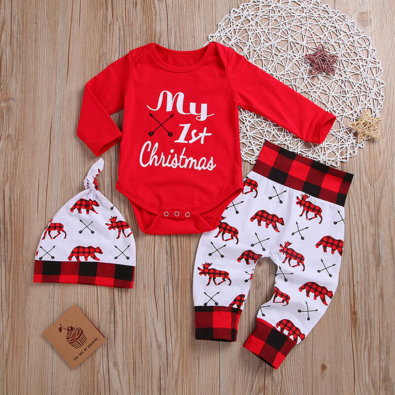 Newborn Three-Piece Set with Detachable Hood