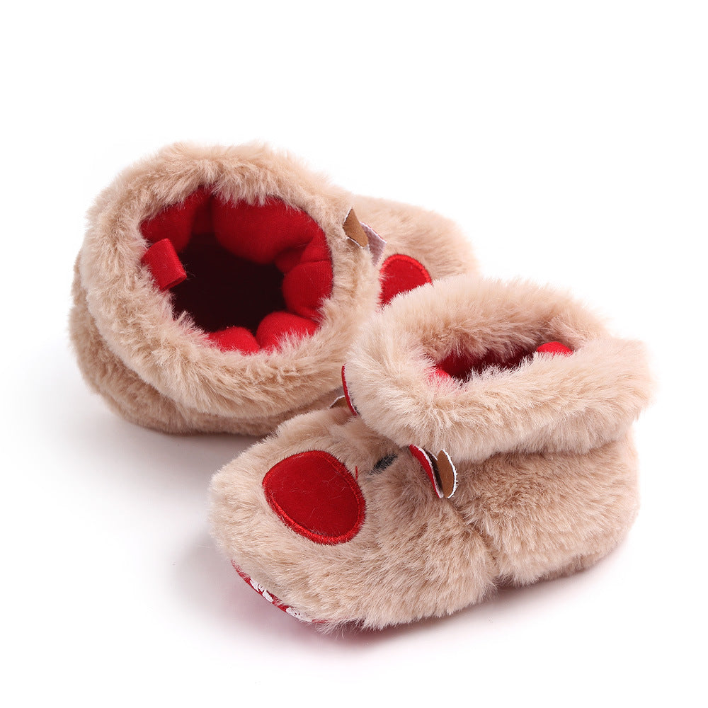 Baby Warm Anti-Slip First-Walker Shoes