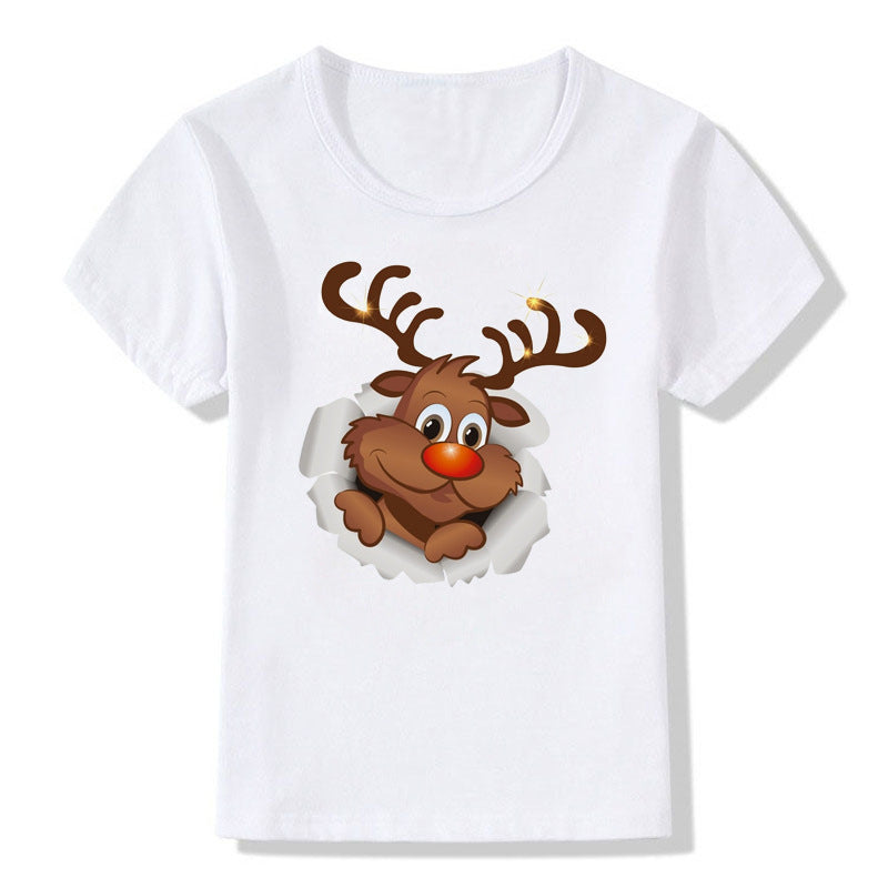 Kids' Christmas Cartoon Tee