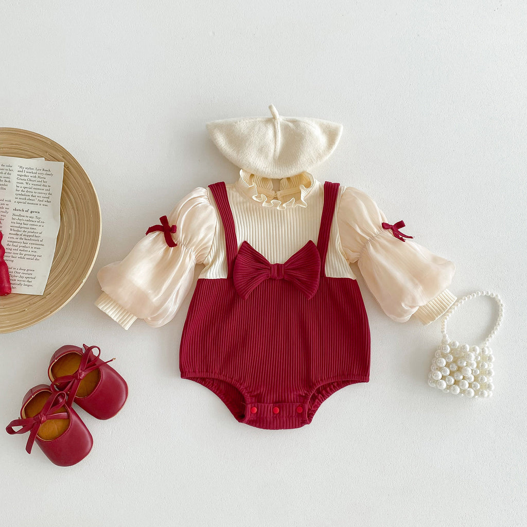 Baby Pure Cotton Long-Sleeve Romper