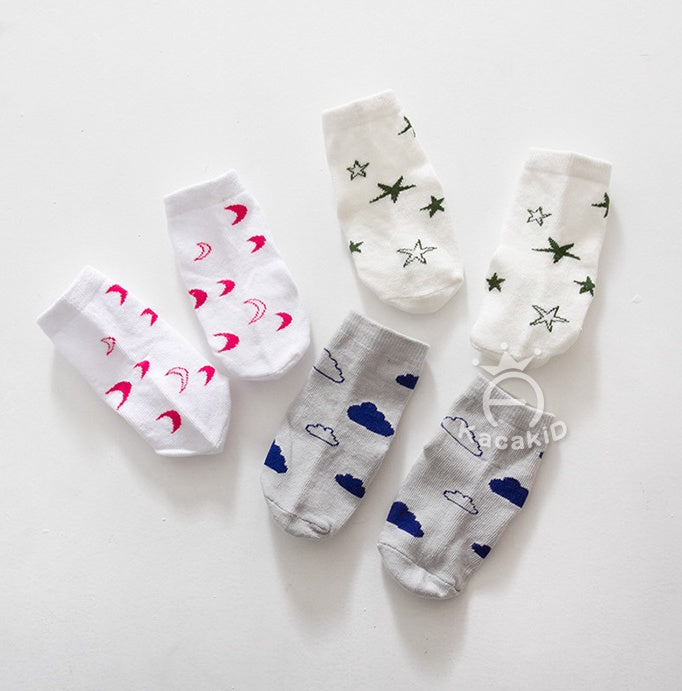 Newborn Cartoon Cotton Socks