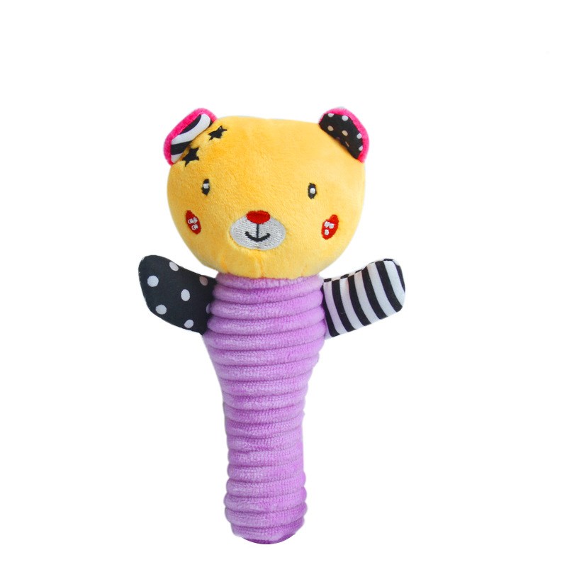 Soft Animal Hand Rattle