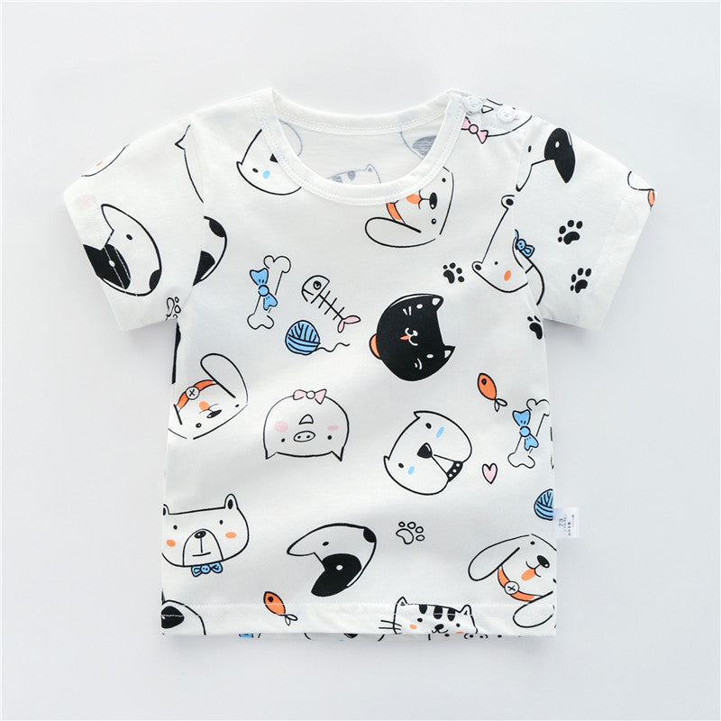 Kids' All-Match Cotton Tee