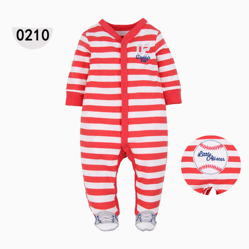 Baby Footed Cotton Onesie