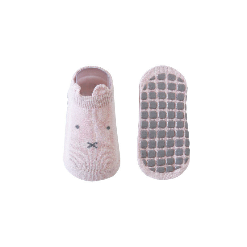 Baby Thin Combed-Cotton Boat Socks
