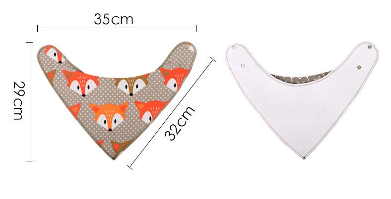 Cotton Bandana Bib Set (4-Pack)