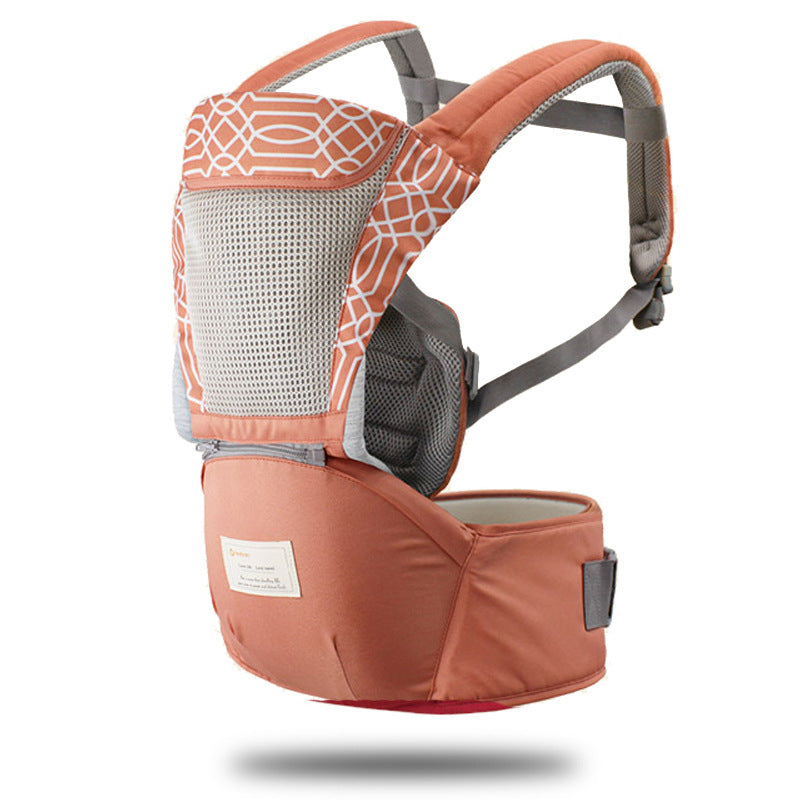 Cotton Baby Waist-Stool with Shoulder Strap
