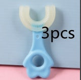 U-Shaped Silicone Baby Toothbrush