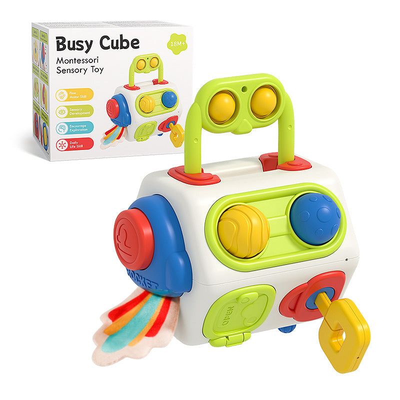 9-in-1 Busy Cube Activity Toy