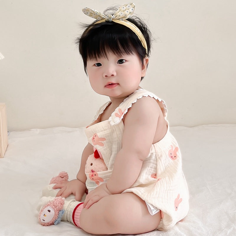 Baby Gauze Doll Romper