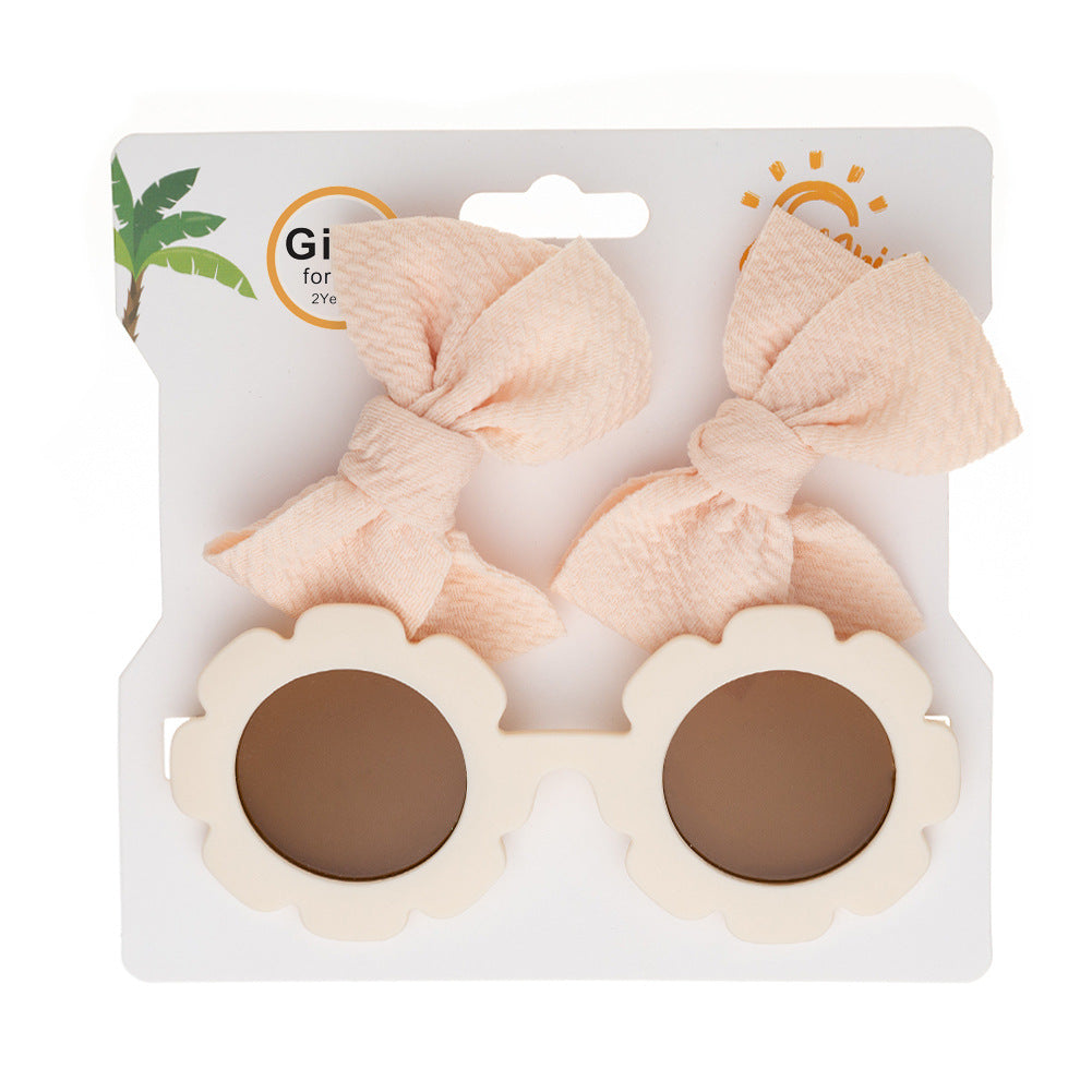 Baby Sunglasses & Hair Clip Set