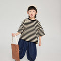 Kids' Striped Loose Summer Tee