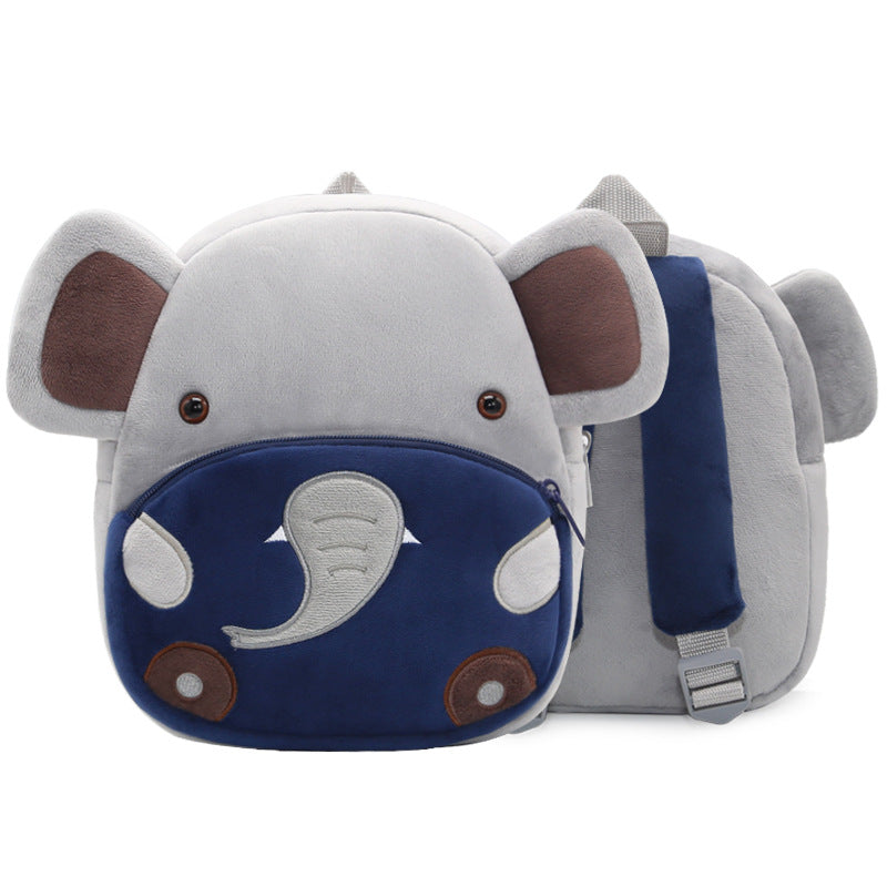 Kids' Plush Animal Backpack