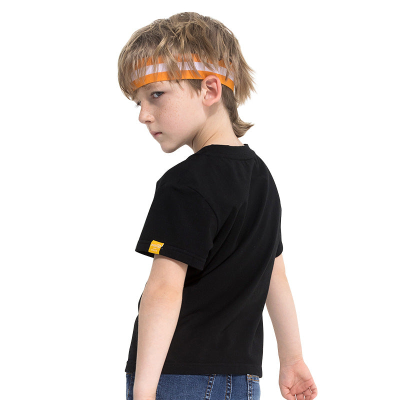 Kids' Letter-Print Sport Tee