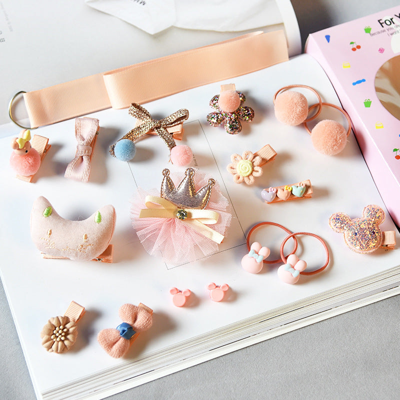 Girls' Hair Accessory Set (18-Piece)