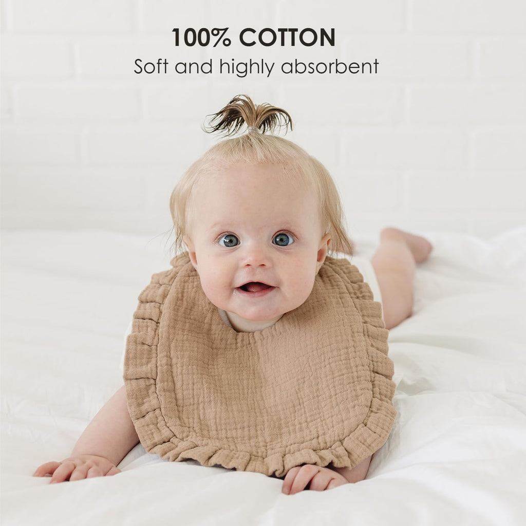Muslin Bandana Drool Bib Set
