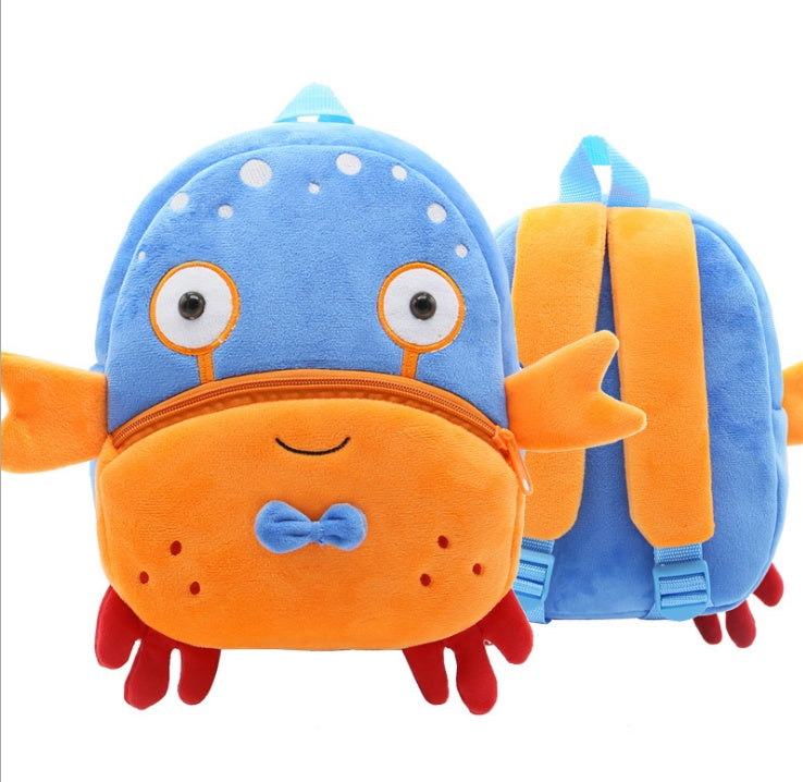 Kids' Plush Animal Backpack