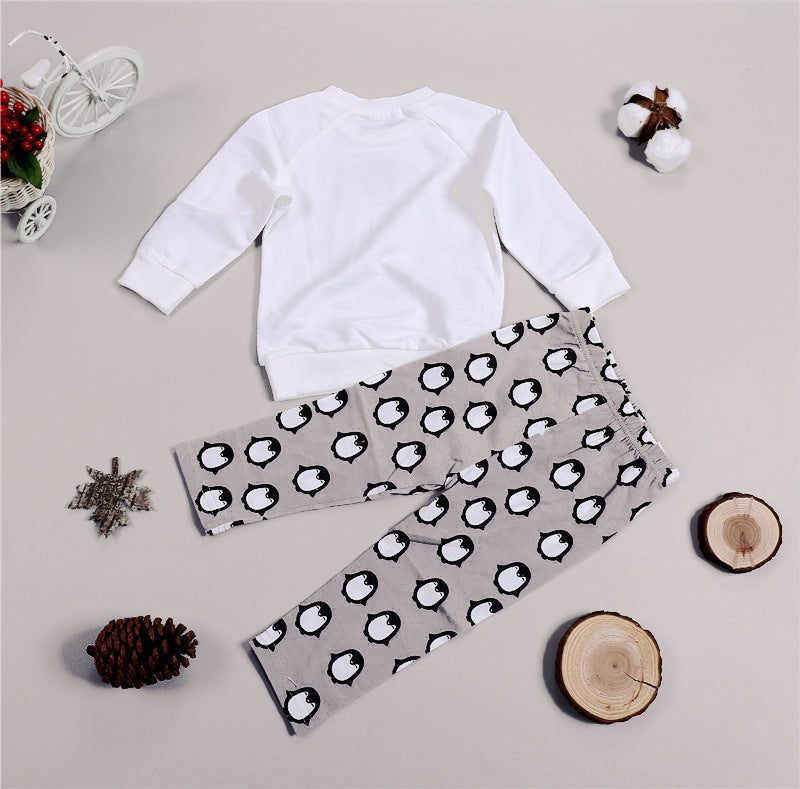 Baby Girl Long-Sleeve Three-Piece Set