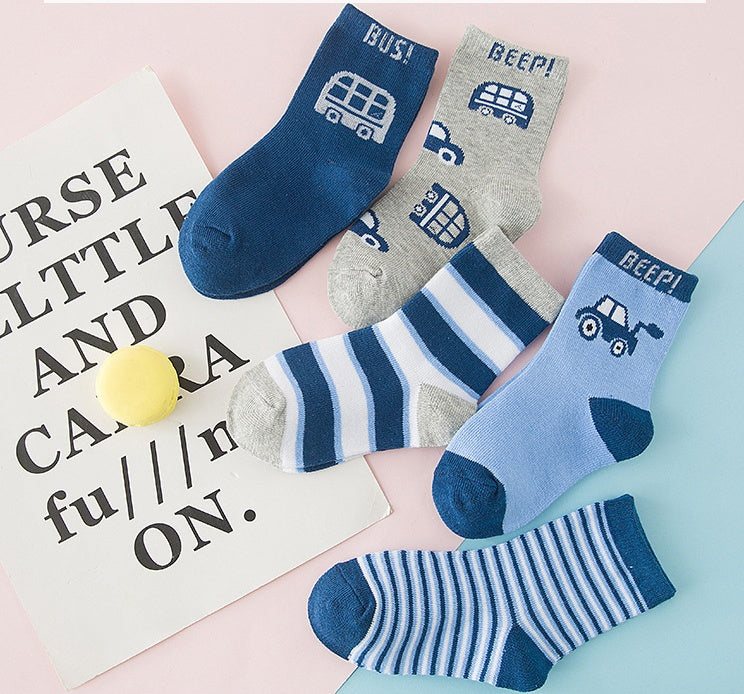 Baby Cotton Car Socks