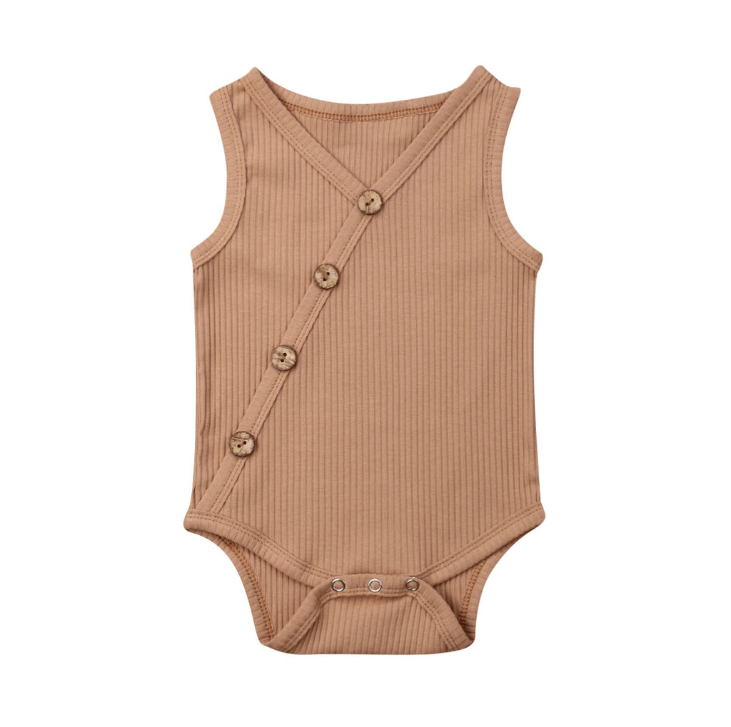 Newborn Natural-Cotton Bodysuit