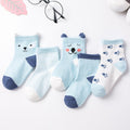 Kids' Cotton Jacquard Socks