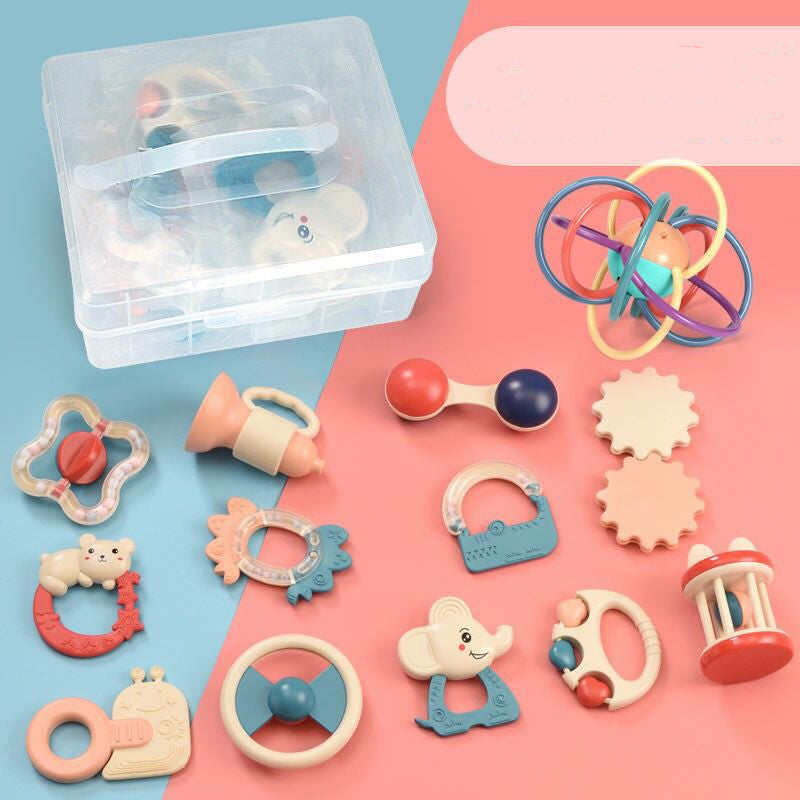 Baby Rattle Educational Gift Set