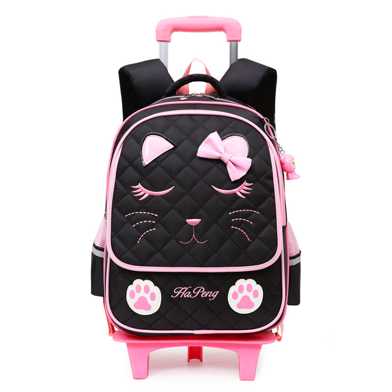 Kids' Detachable Trolley Backpack